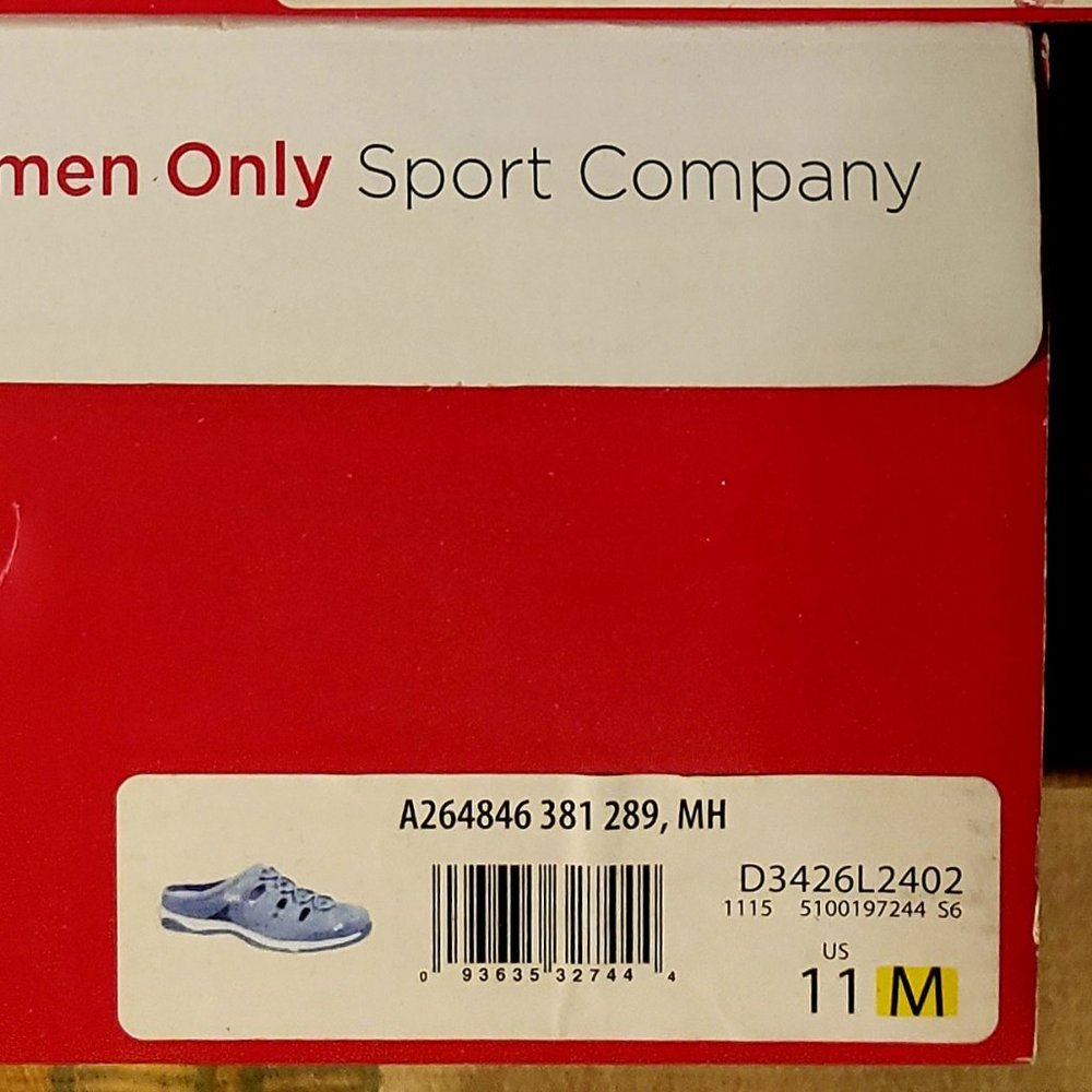 RYKA Tensile Women's Light Blue Leather Slip-On Mule 11M - Picture 2 of 9